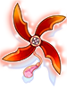 Icon of Crimson Huuma Shuriken