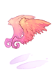 Icon of Bloody Angel Wing Ears