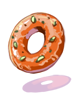 Icon of Nut Donut in Mouth