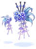 Icon of (c) Full Blossom Sakura Hairpin (Blue)