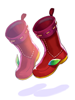 Icon of Red Eco Boots