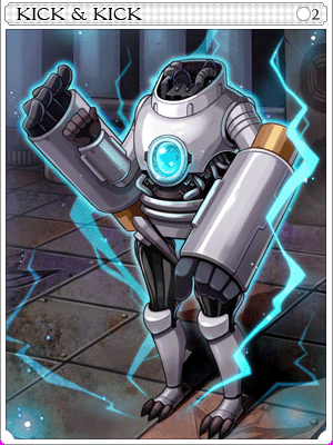Icon of Kick & Kick Card