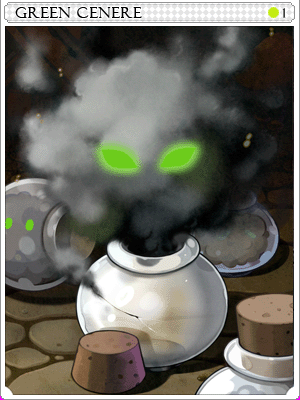 Icon of Green Cenere Card