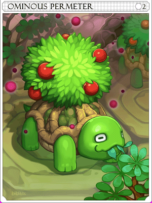 Icon of Ominous Permeter Card