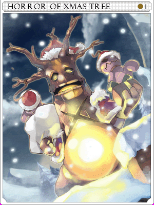 Icon of Decorated Evil Tree Card