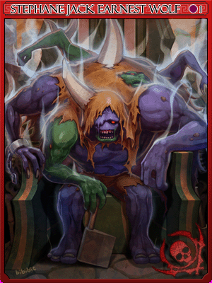 Icon of Stephane Jack Earnest Wolf Card