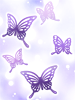 Icon of (c) Black Fluttering Butterfly