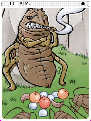Icon of Female Thiefbug Card