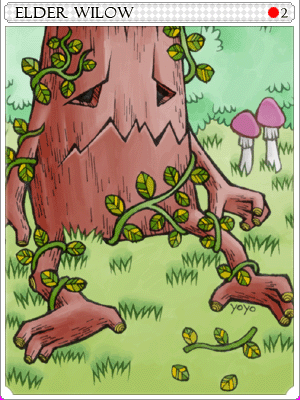Icon of Elder Willow Card