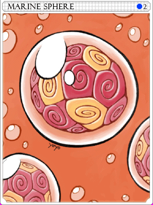 Icon of Marine Sphere Card