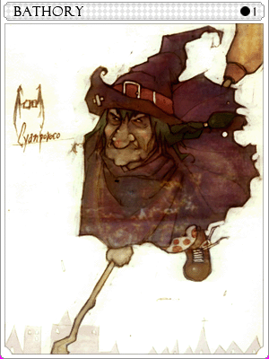 Icon of Bathory Card