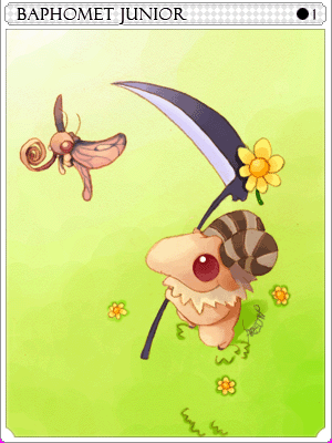 Icon of Baphomet Jr. Card