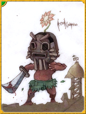 Icon of Scorpion King Card