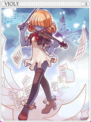 Icon of Violy Card