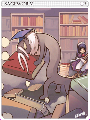 Icon of Sage Worm Card