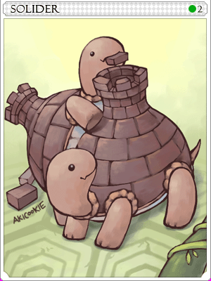 Icon of Solider Card