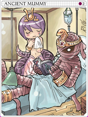 Icon of Ancient Mummy Card