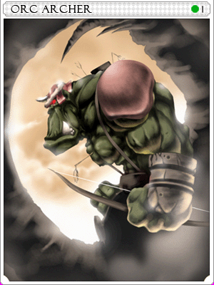 Icon of Orc Archer Card