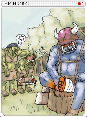 Icon of High Orc Card