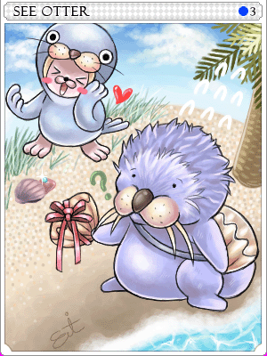 Icon of Sea-Otter Card