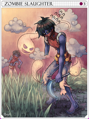 Icon of Zombie Slaughter Card