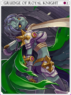 Icon of Grudge of Royal Knight Card