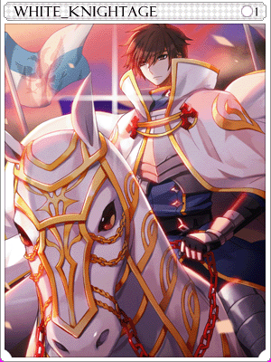Icon of White Knight Card