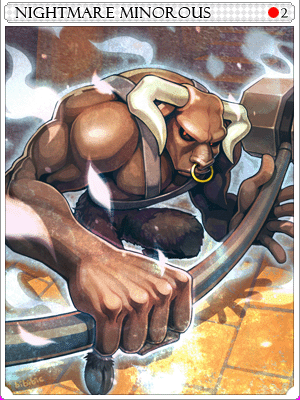 Icon of Nightmare Minotaur Card