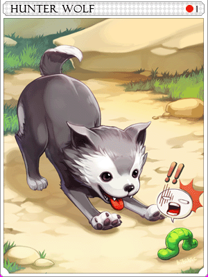Icon of Hunter Wolf Card