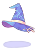 Icon of Blue Magician Hat