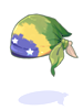 Icon of Brazilian Flag Hat