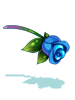 Icon of Miracle Blue Rose