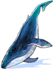Icon of Blue Whale