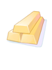 Icon of Gold Bullion